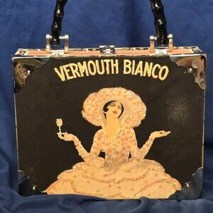 Vermouth Bianco Sequin Lady Cigar Box Purse